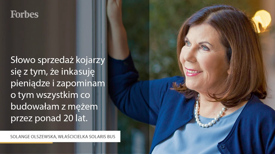  Solange Olszewska dla „Forbesa"