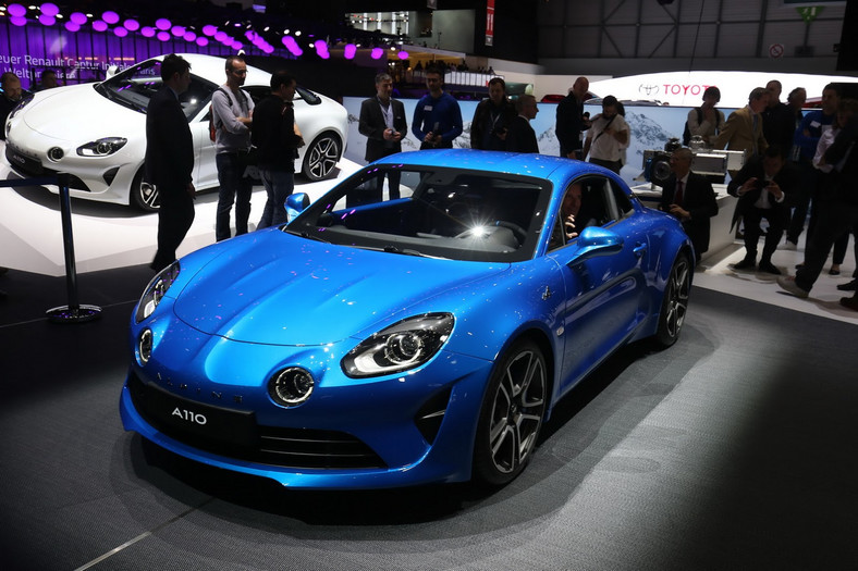 Alpine A 110 na salonie w Genewie