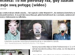 Katecheta pokazywał dzieciom horrory