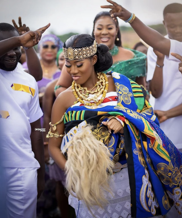 Daughter of Kate Gyamfua, Women's Organiser of the NPP Marries In Extravagant Wedding Ceremony (Videos And Photos)