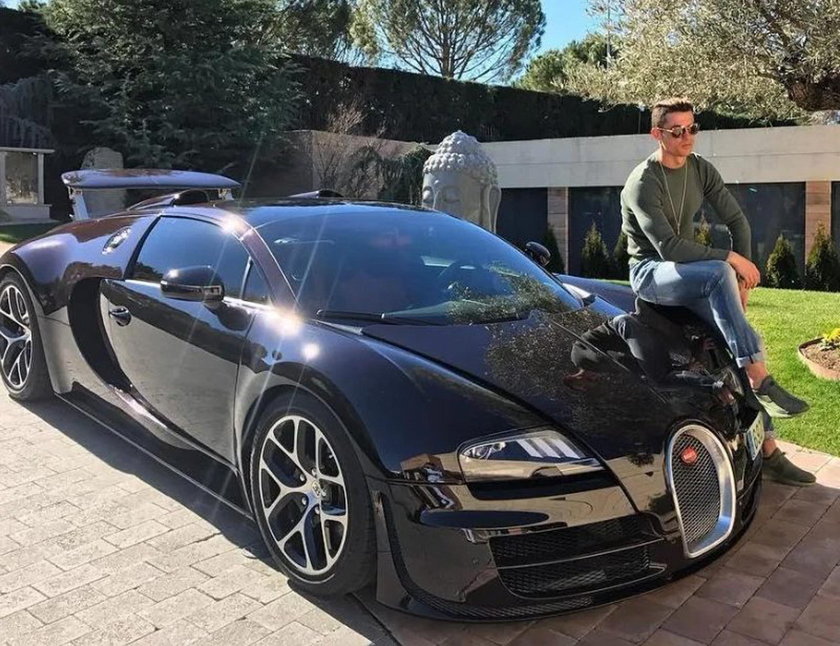 Ronaldo i Bugatti Veyron