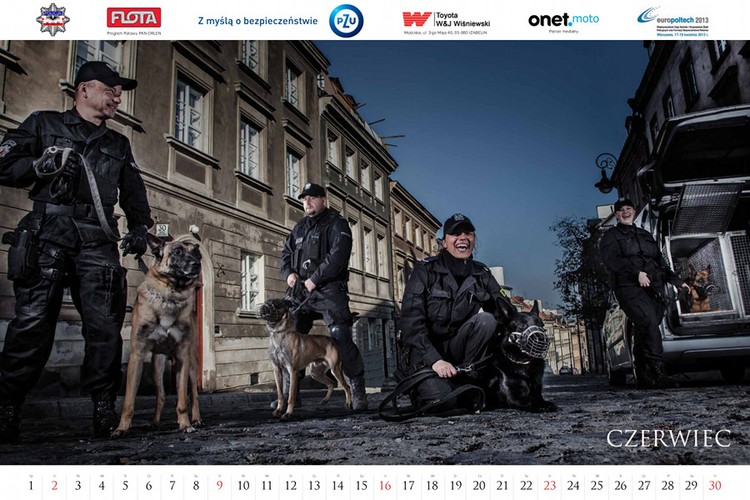 Kalendarz polskiej policji na 2013 rok