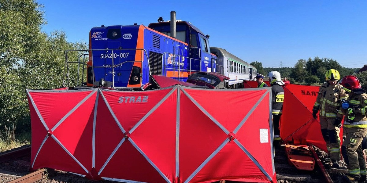 Dramat rozegrał sią przy ul. Kochanki w Starogardzie Gdańskim.