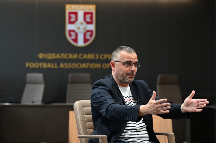 Zbog lošeg rezultata Srbije na EP, Nedimović je podneo ostavku na mesto potpredsednika FSS