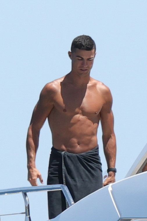 Cristiano Ronaldo na wakacjach na Ibizie
