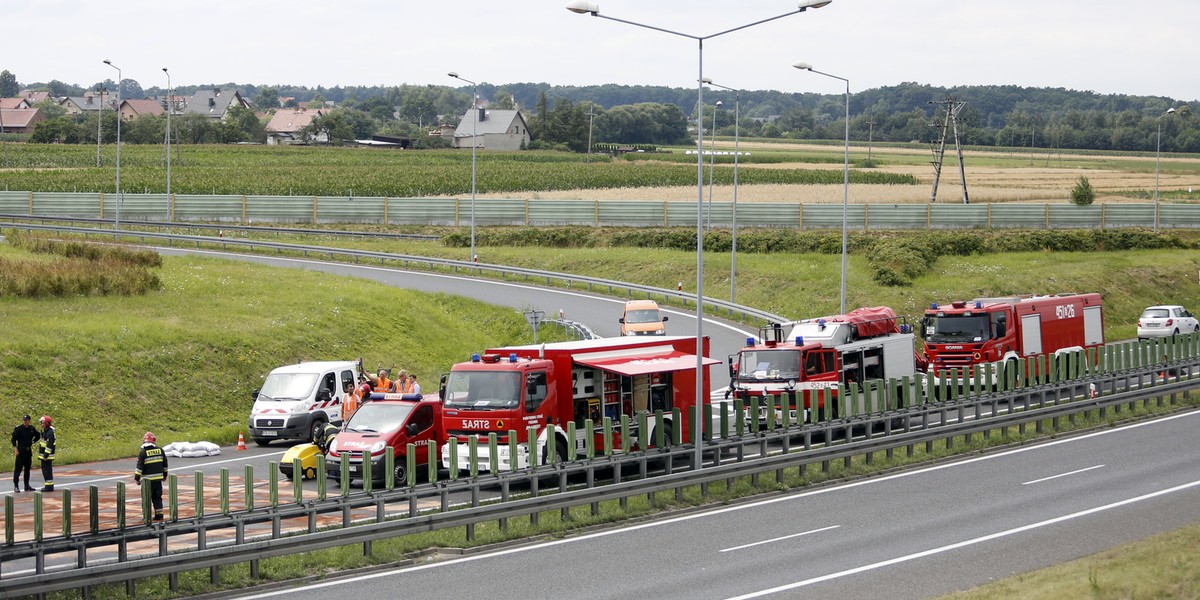 Śmiertelny wypadek na A4