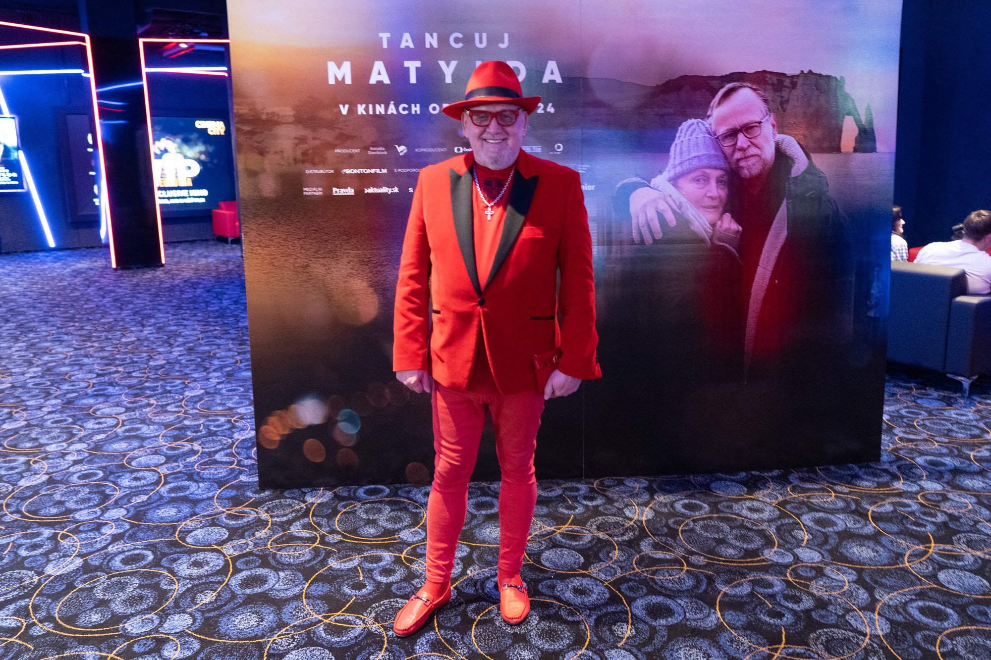 Premiéra filmu Tancuj Matylda - Jozef Oklamčák.