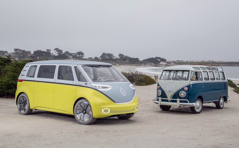 Volkswagen ID. Buzz i Volkswagen T1