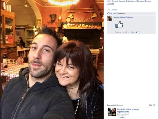 Stefania Pezzopane i Simone Coccia Colaiuta