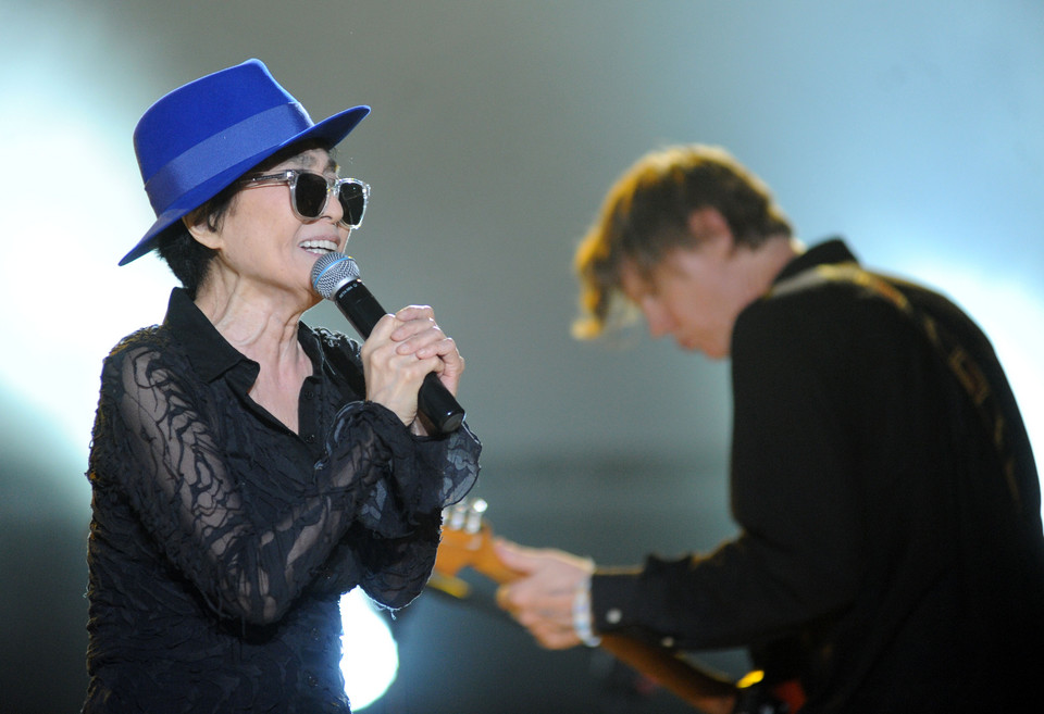 Yoko Ono i Thurston Moore w Polsce (fot. materiały prasowe festiwalu Transatlantyk Poznań)