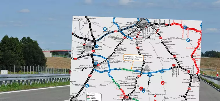 Droga S12 połączy centrum kraju z Lubelszczyzną. Wkrótce przetarg [MAPA]