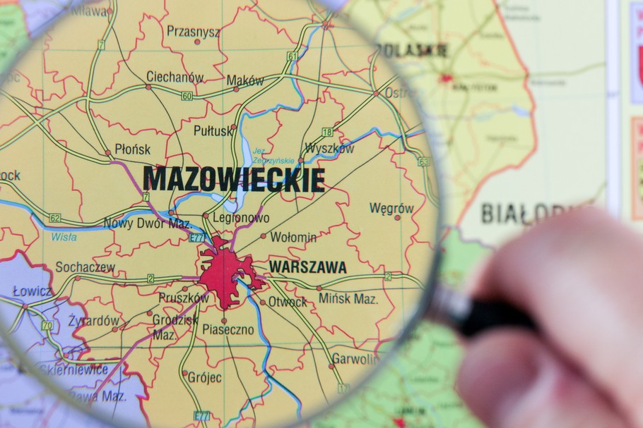 Obecne województwo mazowieckie może przejść do historii z końcem 2020 roku