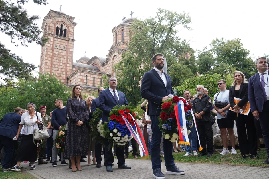 Aleksandar Šapić na obeležavanju tri decenije od Oluje
