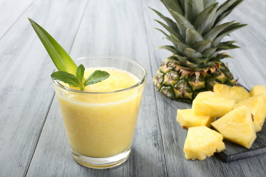 Ananasowe smoothie