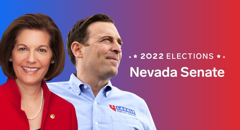 Live Results: Catherine Cortez Masto defeats Adam Laxalt in Nevada's US ...