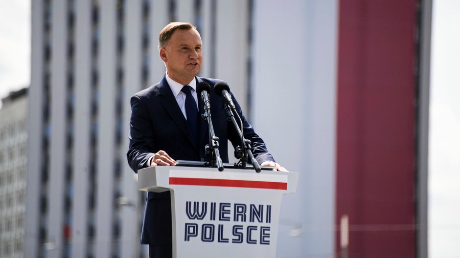 Prezydent Polski Andrzej Duda