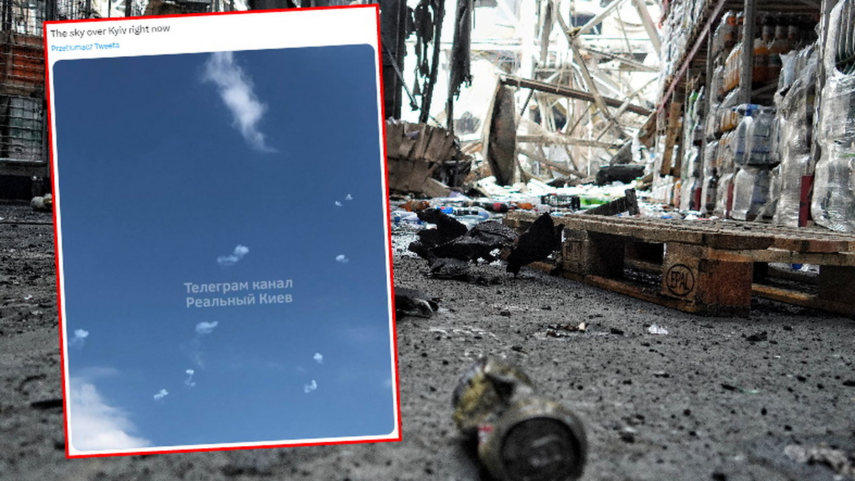 Zmasowany atak Rosji. Mieszkańcy Kijowa: rakiety latały nad głowami