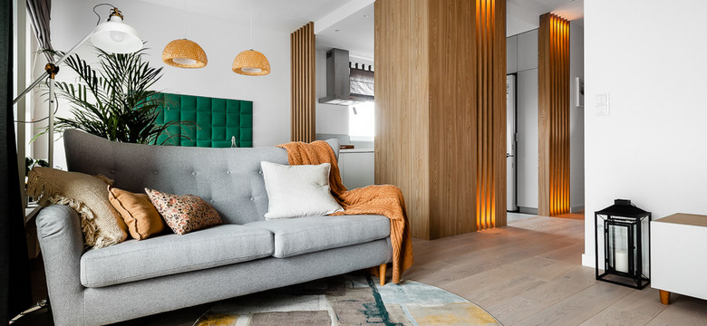 64 mkw skandynawskiego minimalizmu - przepiękne mieszkanie studentki