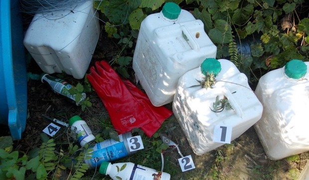 Zaplena novosadske policije