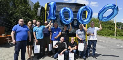 W MPK pracuje już 1000 kierowców autobusów