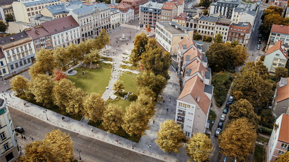 Plac Orła Białego w Szczecinie, wizualizacja