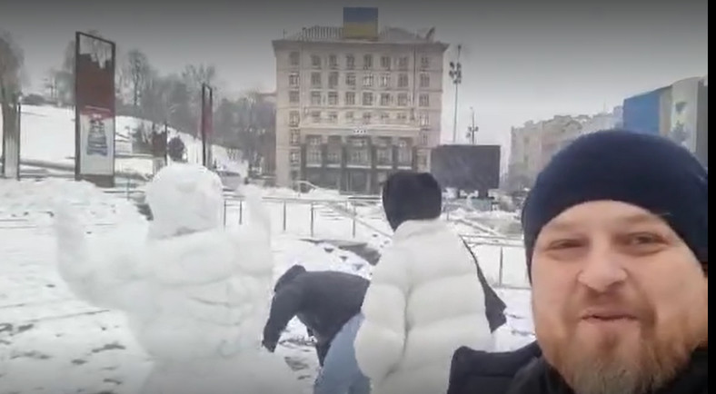 Ziemowit Szczerek w Kijowie