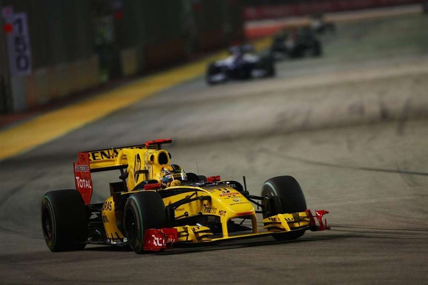 Robert Kubica siódmy w Grand Prix Singapuru