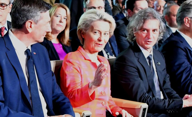 Ursula von der Leyen podczas Bled Strategic Forum 2022