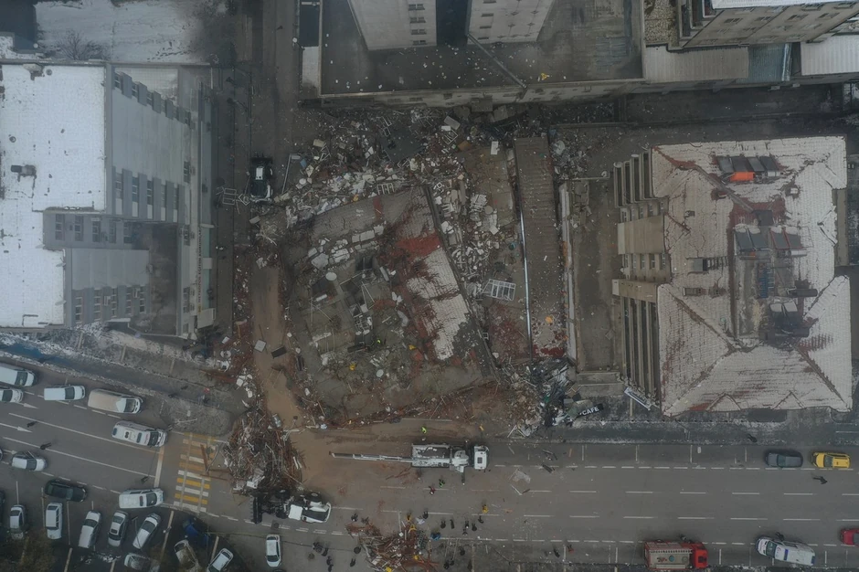 Zemljotres u Turskoj - Gazijantep iz vazduha