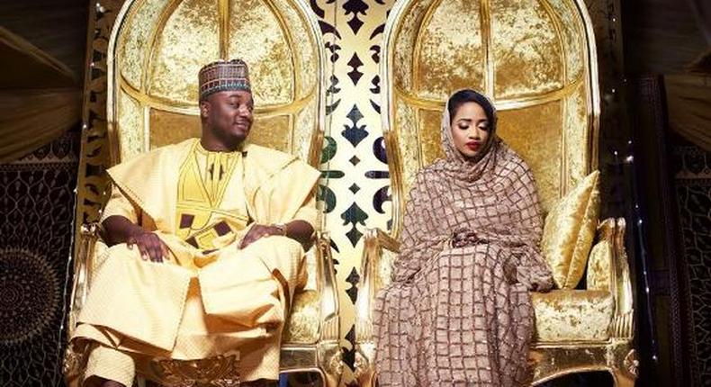 Mohammed Indimi's son, Mustafa, marries Hadiza Sheriff in Maiduguri