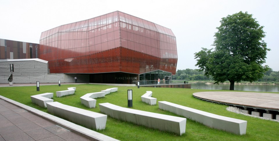 WARSZAWA PLANETARIUM NIEBO KOPERNIKA