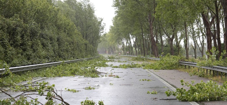 Prognoza pogody: Silny wiatr i intensywne opady deszczu w większości kraju