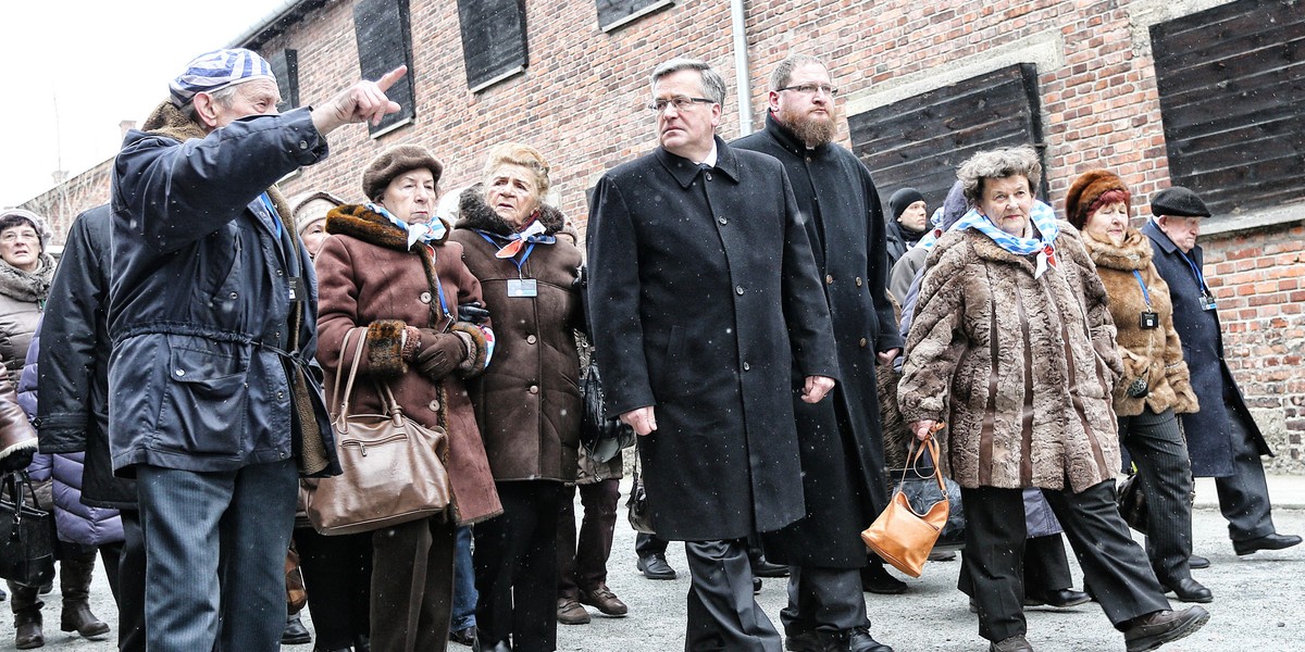 Oświęcim obchody 70. rocznicy wyzwolenia obozu Auschwitz.