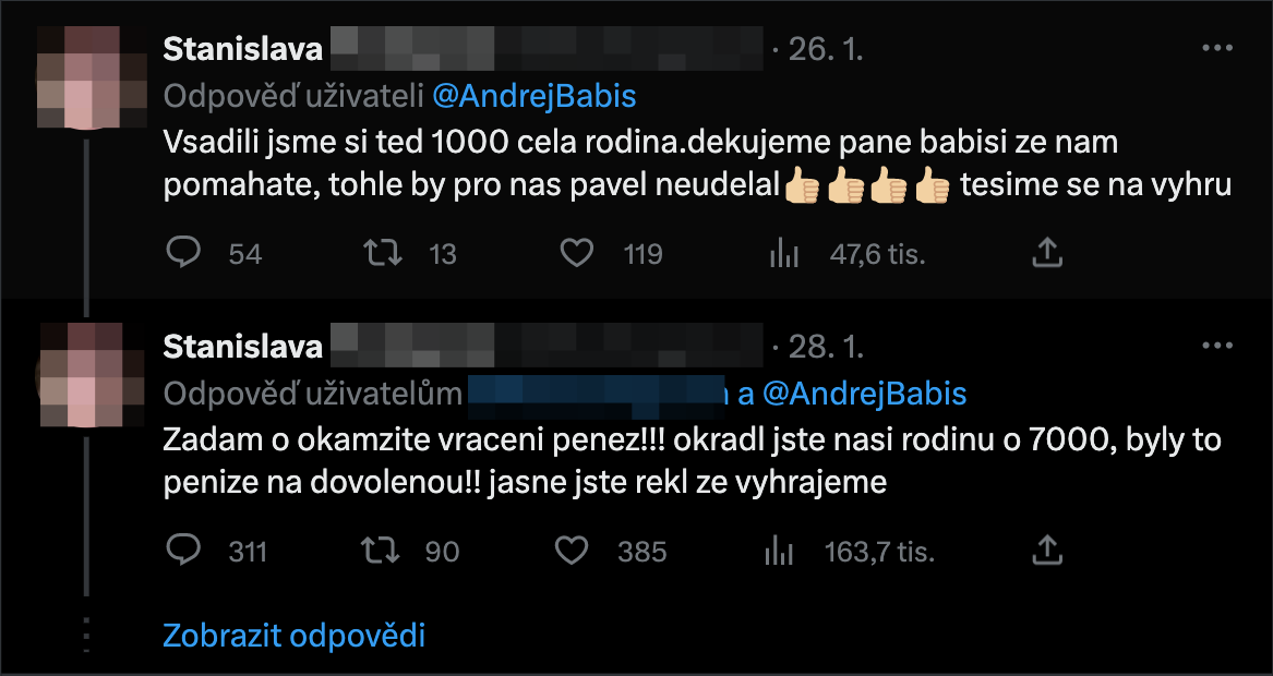 Pod tweetom Andreja Babiša sa strhla búrlivá diskusia. 