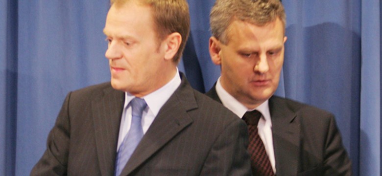 Tusk przeprasza, że chciał wyrzucić Grada