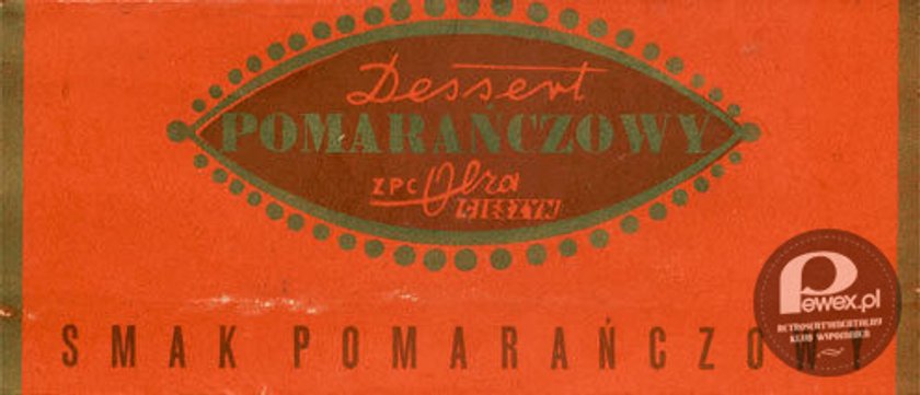 Dessert pomarańczowy