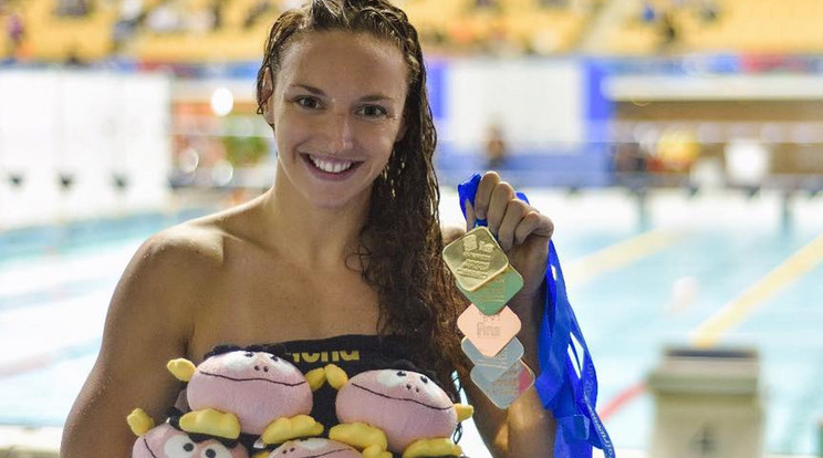 Hosszú Rio óta 63
aranyat szerzett
a Világkupában /Fotó: Facebook