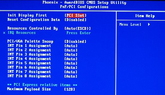 Konfiguracja PnP/PCI