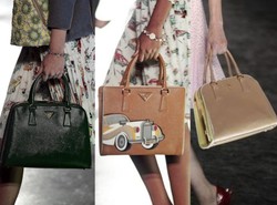 Zabawa w retro w kolekcji Prady na sezon wiosna/lato 2012