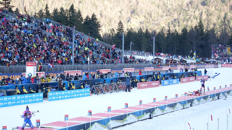 Biathlonowa strzelnica