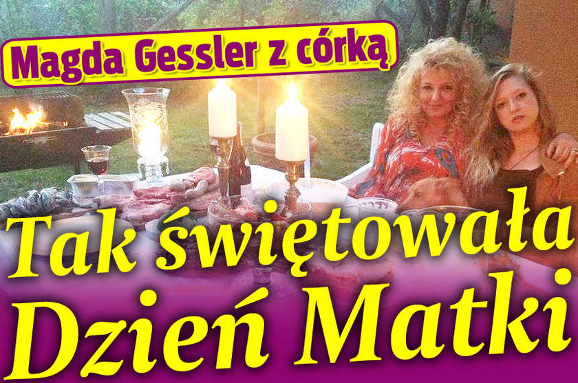 Magda Gessler z córką