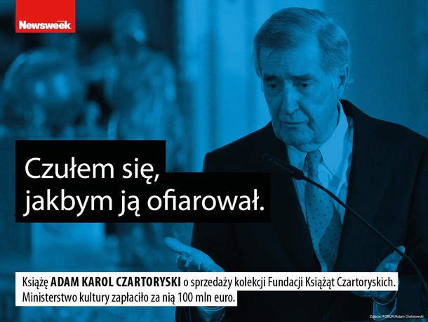 Adam Czartoryski sztuka ministerstwo kultury polityka