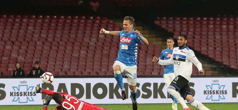 Milik i Zieliński nie pomogli Piątkowi. Atalanta dogoniła AC Milan