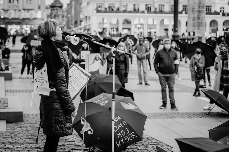 Demonstracja kobiet w Hamburgu / fot. Lucja Romanowska - photography