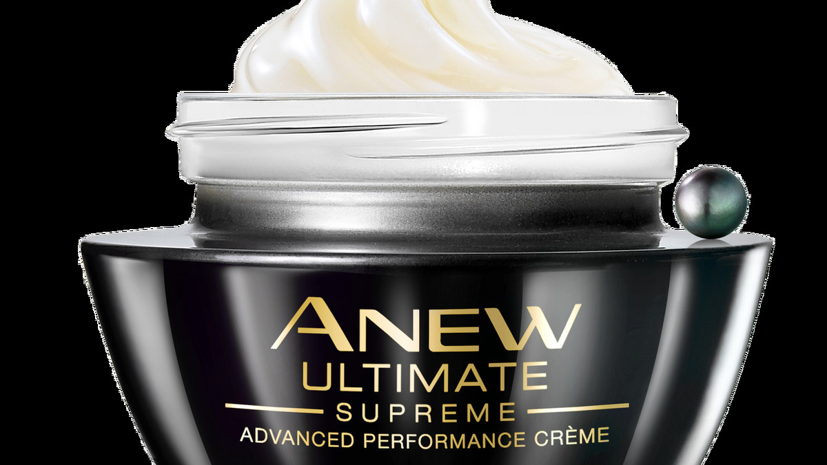 Anew Ultimate Supreme 45+ to najbardziej rozwinięta technologicznie linia kremów do twarzy AVON, ceniona przez kobiety za wysoką skuteczność działania. Na całym świecie sprzedaje się aż 2 400 słoiczków kremu Anew co godzinę. Dziś AVON przedstawia kluczowe odkrycie w odmładzaniu – nowatorki, ekskluzywny krem AVON Anew Ultimate Supreme 45+.