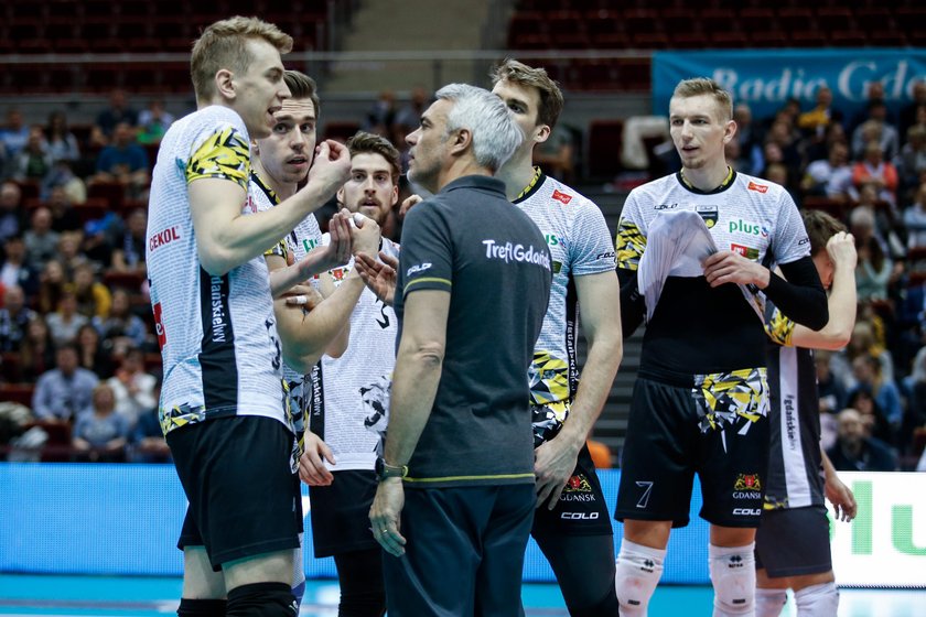 Siatkowka. PlusLiga. Trefl Gdansk - Cerrad Czarni Radom. 29.03.2018