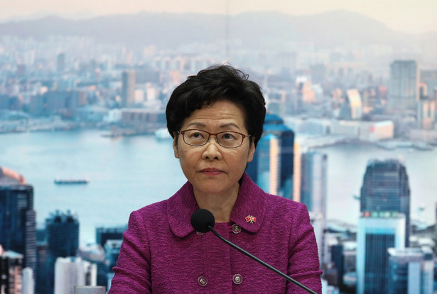 Carrie Lam, szefowa administracji Hongkongu