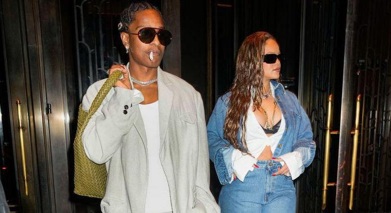 Rihanna and Asap Rocky celebrate his 35th birthday [Jackson Lee/Getty Images]