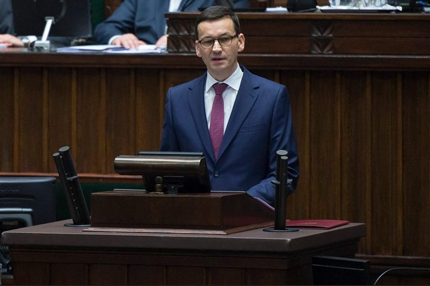 Mateusz Morawiecki expose.