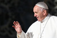 Ferenc pápa kiállt a homoszexuális párok élettársi kapcsolata mellett